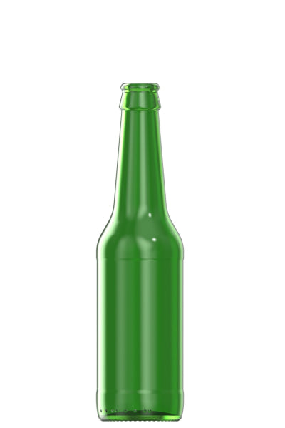 330ml green abbot beer bottle