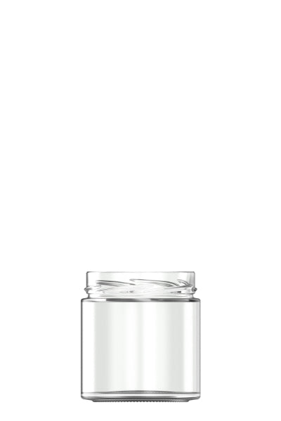 410ml flint deep glass food jar