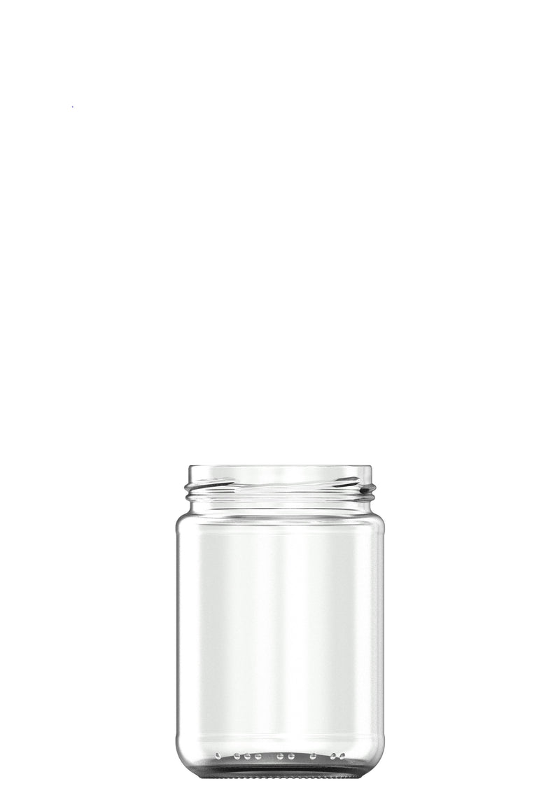 385ml flint glass food jar