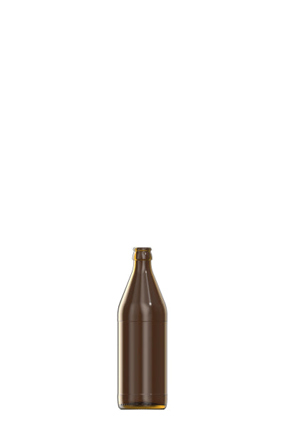 500ml amber Euro beer bottle