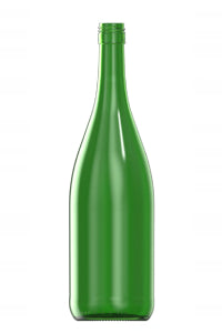 1000ml green glass Schlegel oneway wine bottle