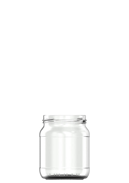 358ml flint glass food jar