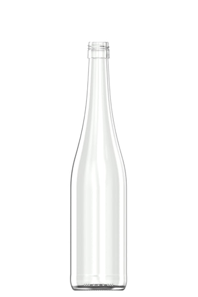 750ml flint glass Schlegel oneway wine bottle