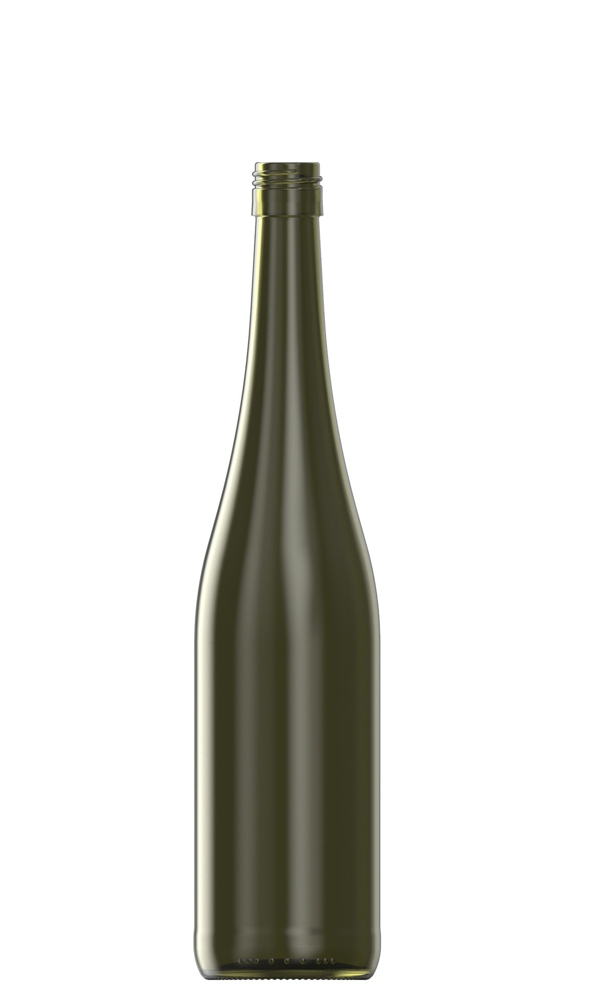 750ml green glass Schlegel oneway wine bottle