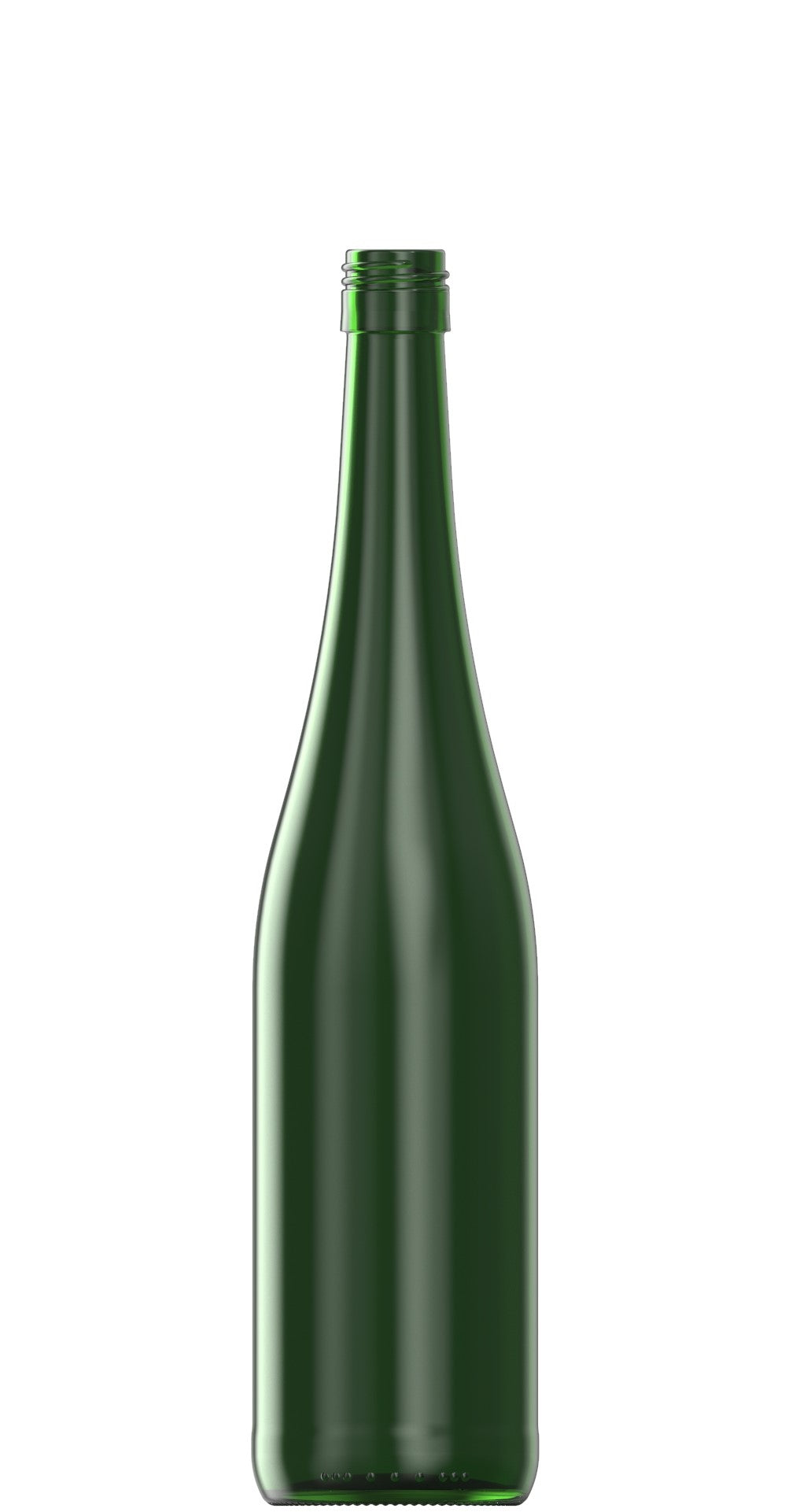 750ml green glass Schlegel oneway wine bottle