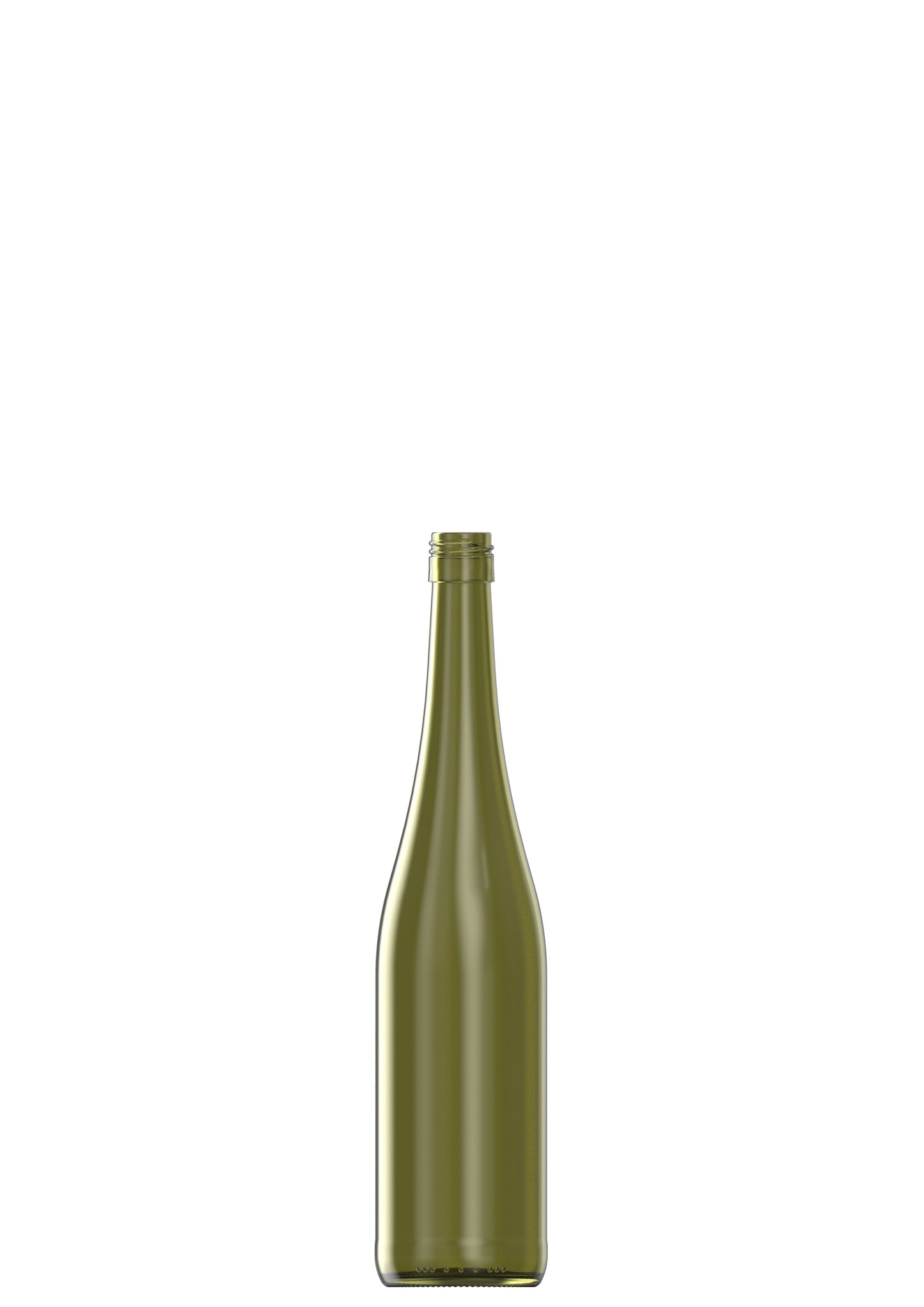 750ml green glass Schlegel oneway wine bottle