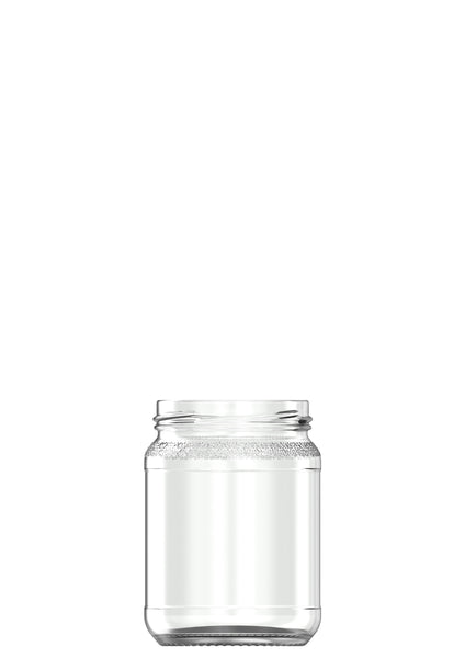 368ml flint glass food jar