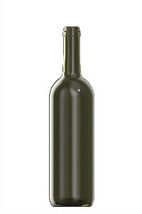 750ml green glass Bord Ecova oneway  wine bottle