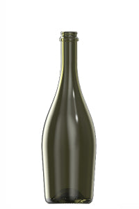 750ml green glass Collino oneway wine bottle