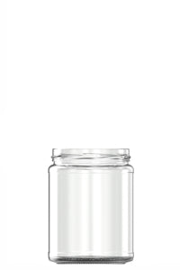 540ml flint glass food jar