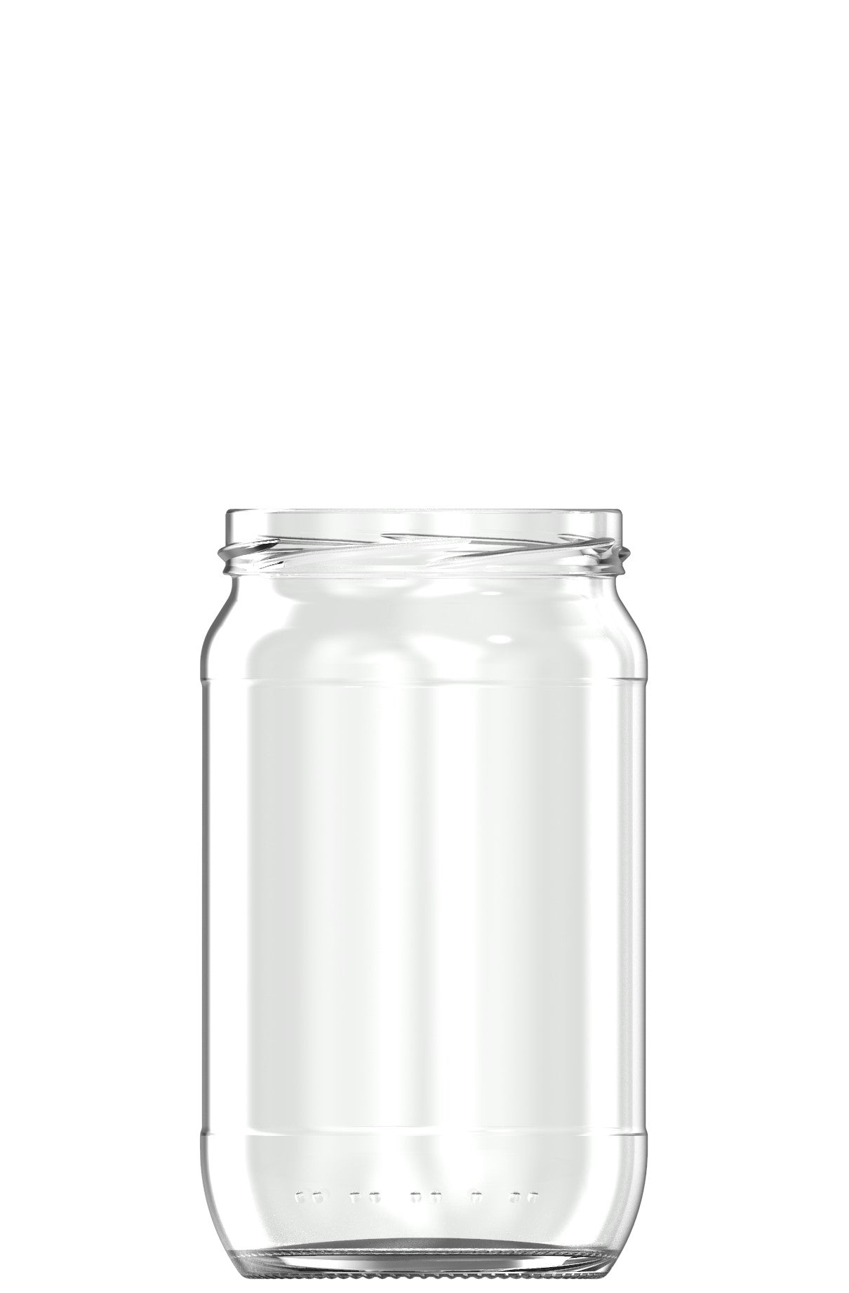 720 ml flint glass food jar