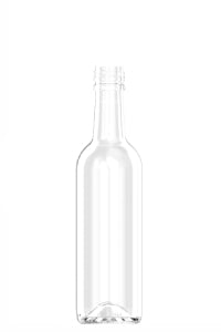 375ml flint glass Bordeaux oneway wine bottle