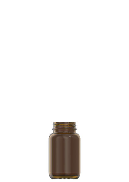 100 ml amber glass packer
