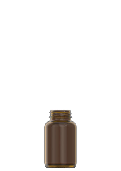 120 ml amber glass packer