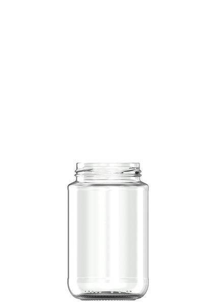 435ml flint glass food jar