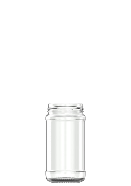 255ml flint glass food jar