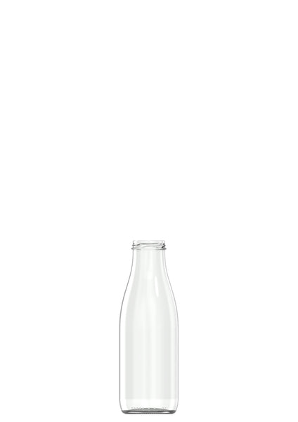 750ml flint glass oneway NAB milk/juice bottle