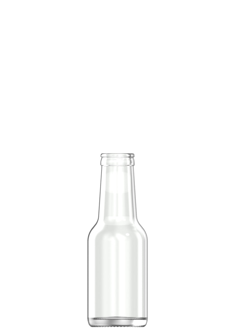 150ml flint glass oneway NAB/FAB bottle