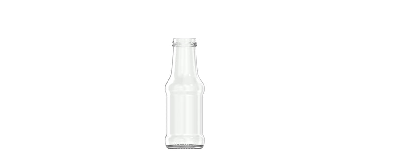 250ml flint glass sauce oneway food bottle