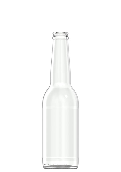 330ml flint glass Longneck LW oneway beer bottle