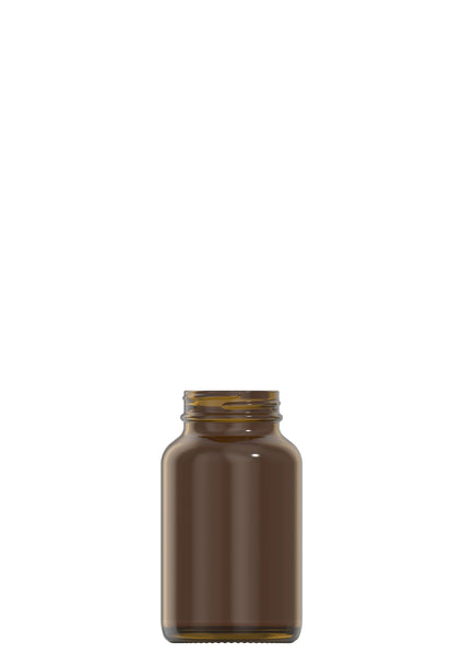 200 ml amber glass packer