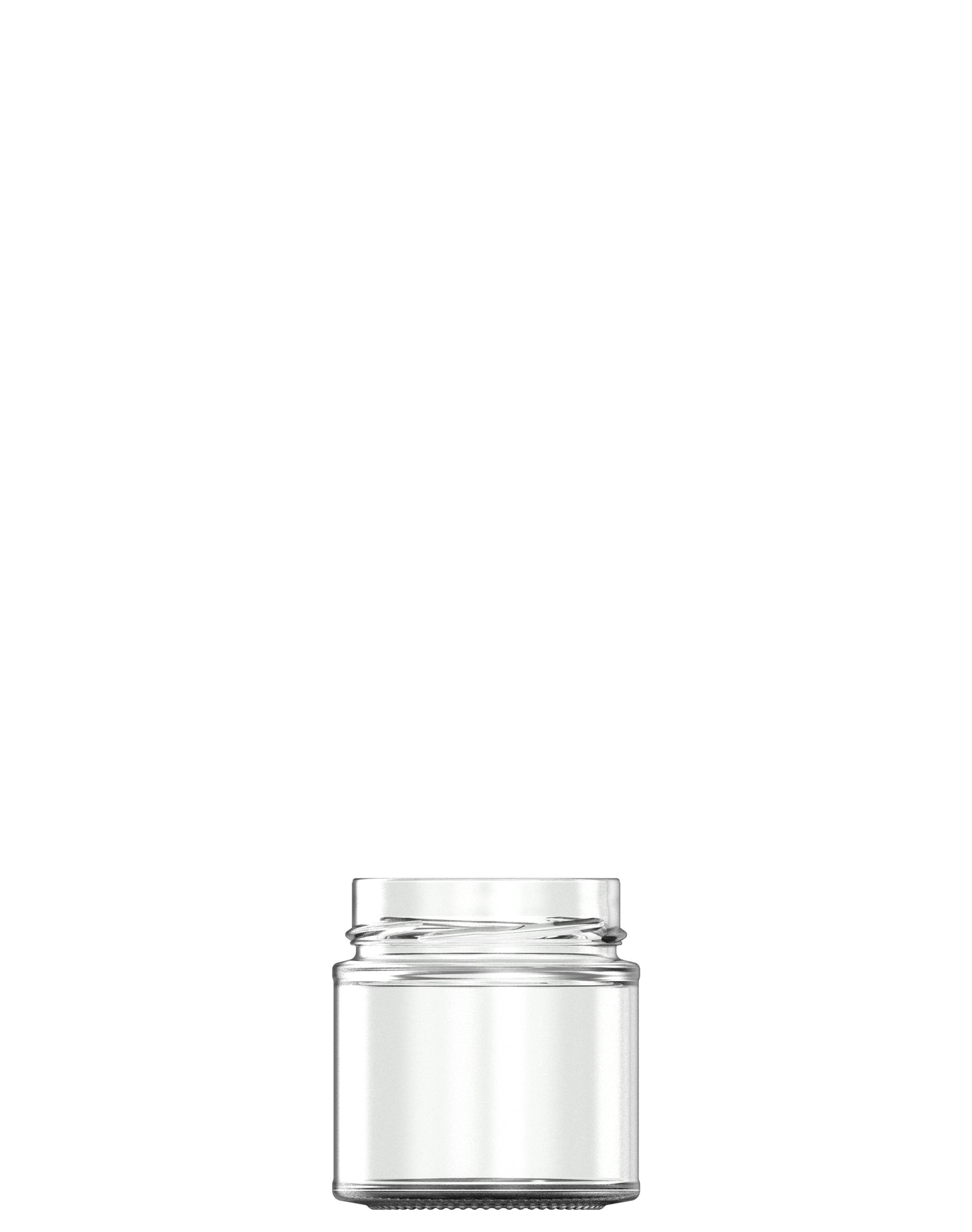 220ml flint glass food jar