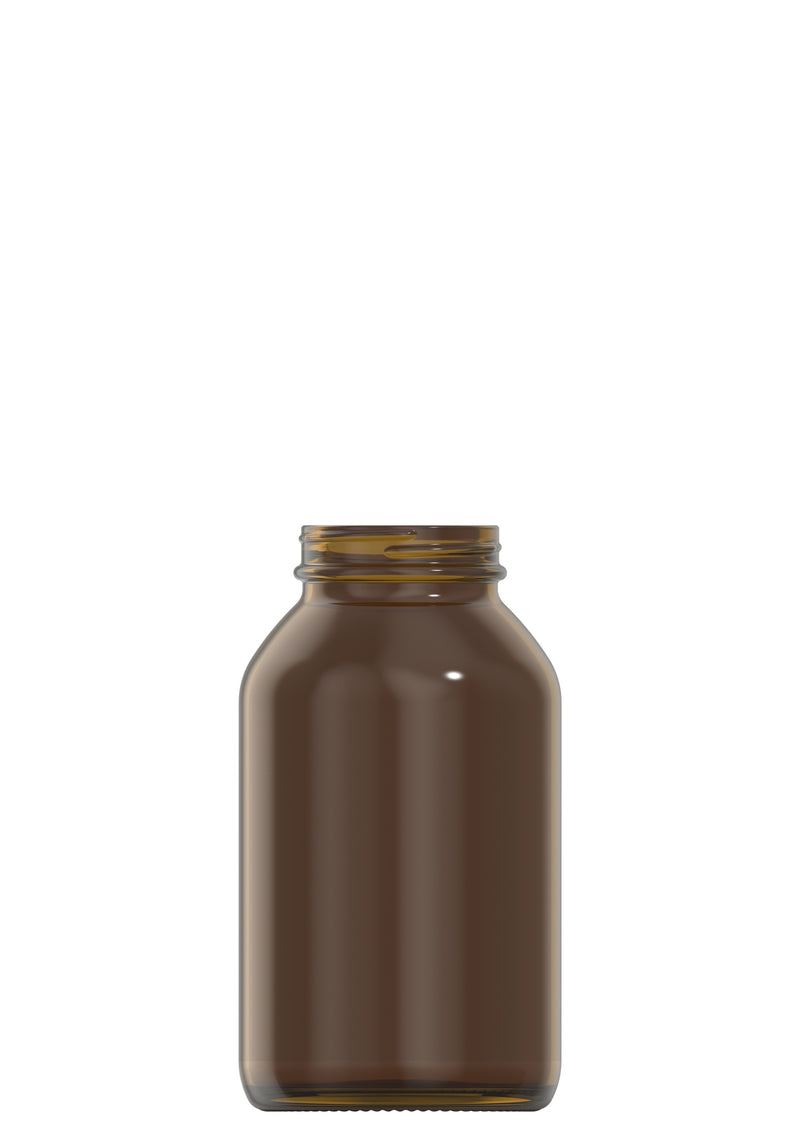 500 ml amber glass packer