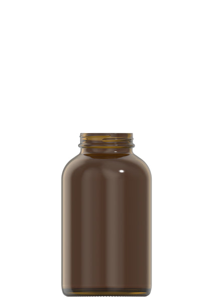 625 ml amber glass packer