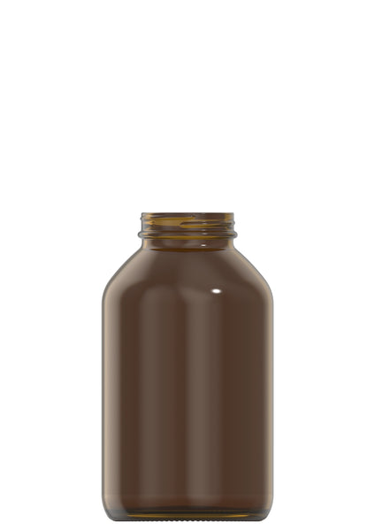 750 ml amber glass packer