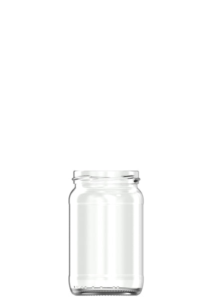 370ml flint glass food jar