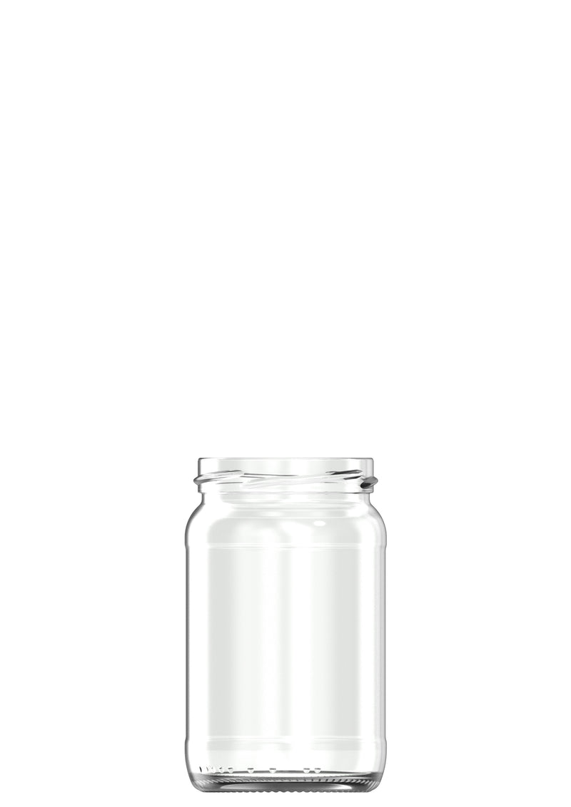 370ml flint glass food jar