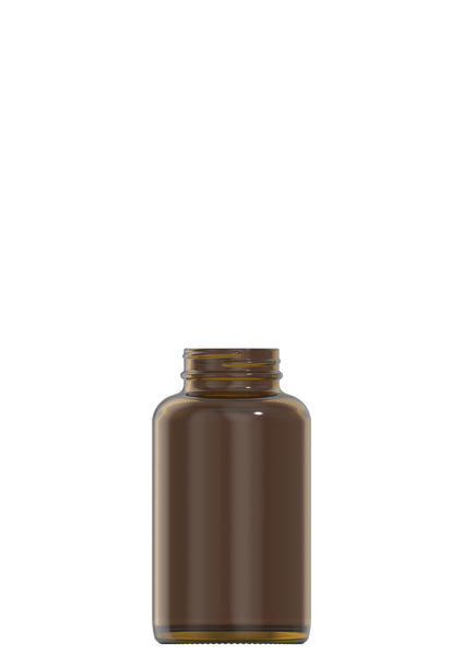 300 ml amber glass packer