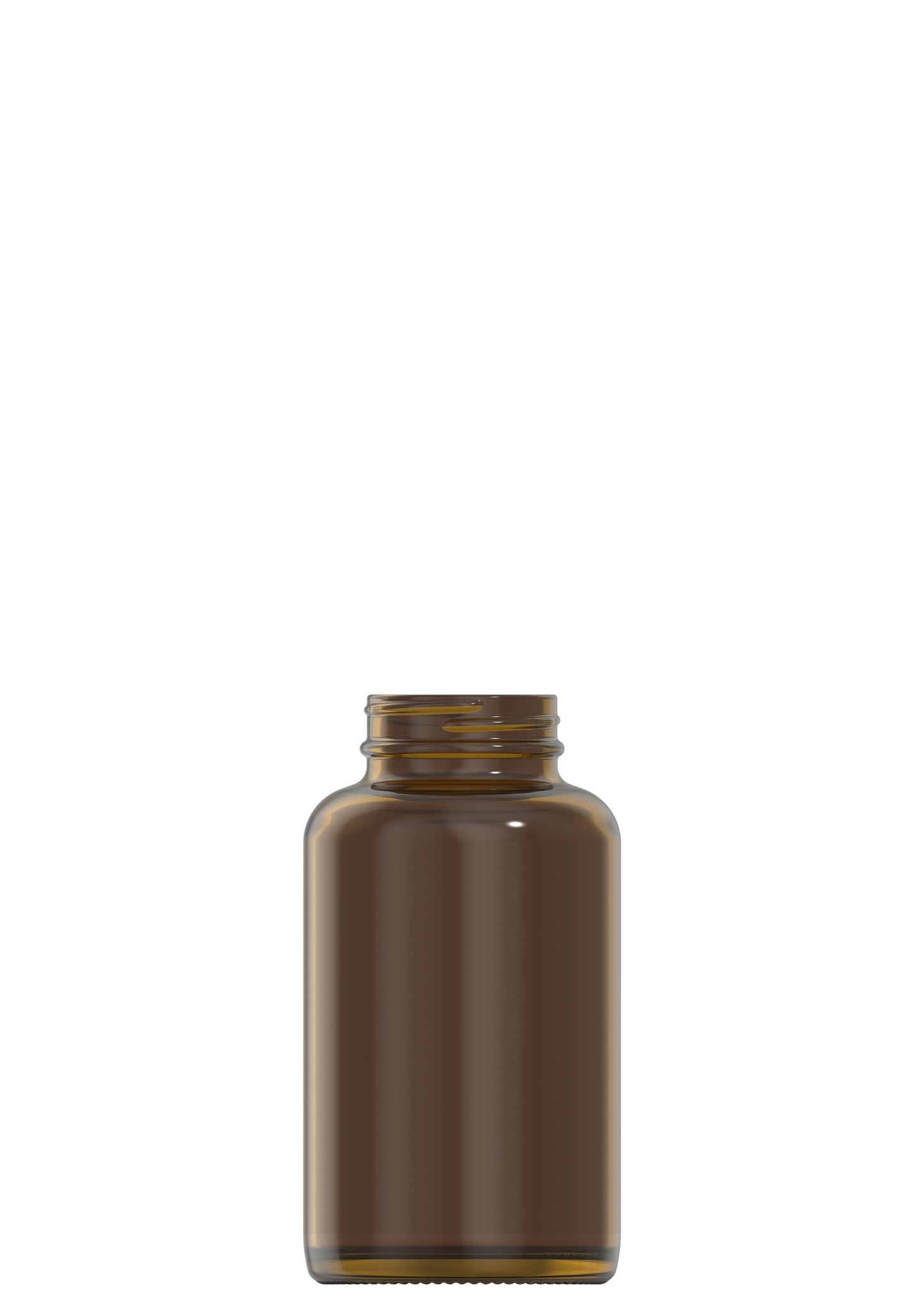 300 ml amber glass packer