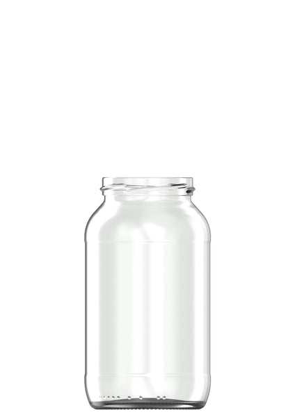 720ml flint glass food jar