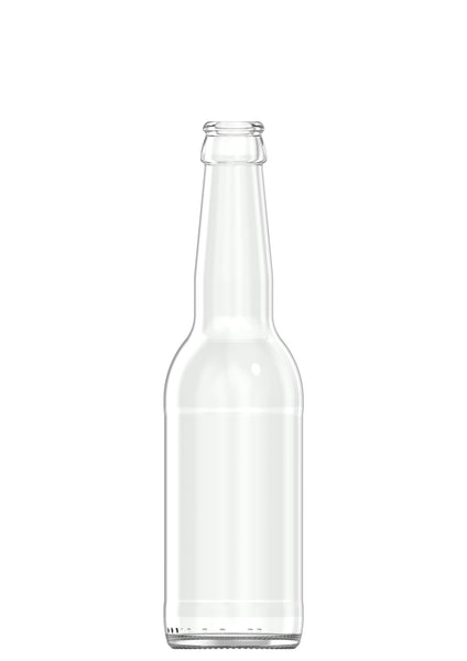 330ml glass flint Longneck oneway green bottle