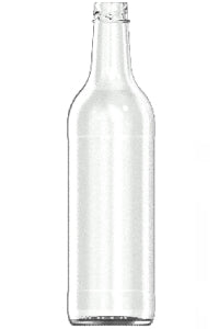 750ml flint glass Bordeaux oneway NAB bottle