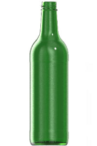 750ml green glass Bordeaux oneway NAB bottle